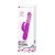 Pretty Love Julian Vibrator Purple - Тонкий вибратор-кролик, 17.8х2.5 см (фиолетовый)