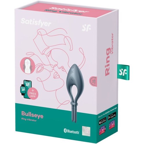 Satisfyer Bullseye - лассо с вибрацией, 4.9х2.5 см (серый) - sex-shop.ua