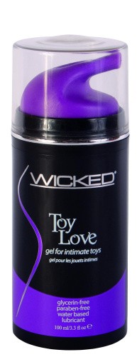 Лубрикант на водной основе Wicked Sensual Care Toy Love Gel 100 Ml - sex-shop.ua