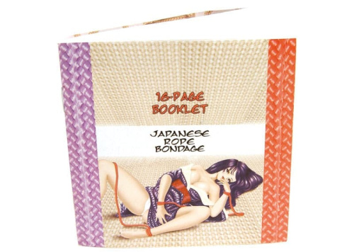 Веревка для связывания 5м, Japanese Silk Love Rope (черный) - sex-shop.ua