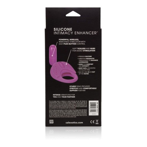 CalExotics Intimacy Enhancer - виброкольцо, 5х3 см (розовый)