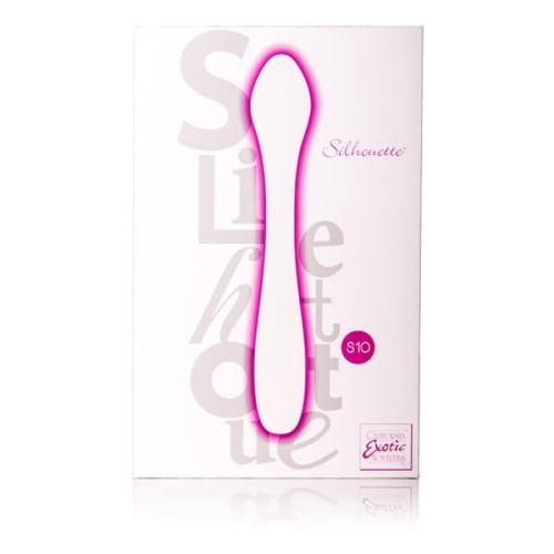 California Exotic Novelties Silhouette S10 - Інтимний вібромасажер, 16.5х3.25 см (рожевий) - купити в Україні | Секс шоп SEX-SHOP.ua
