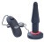 StRubber Malesation Dual Layer Silicone Plug Vibe, S Анальна пробка з вібрацією, розмір S, 14х3.1 см - купити в Україні | Секс шоп SEX-SHOP.ua