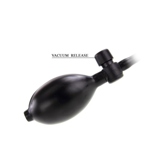 LyBaile Bigger Joy Vibration - Анальний стимулятор, 15,5 см (чорний)