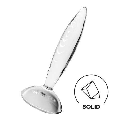 Satisfyer Sparkling Crystal - Анальная пробка, 19 см (прозрачный)