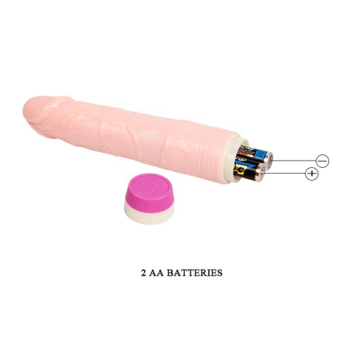 Waves Of Pleasure Fantasy Vibe - Вібратор, 20.5х3.7 см (тілесний) - купити в Україні | Секс шоп SEX-SHOP.ua