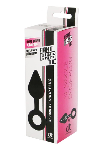 Dream Toys Fantasstic XL - Анальная пробка, 14 см (черный)