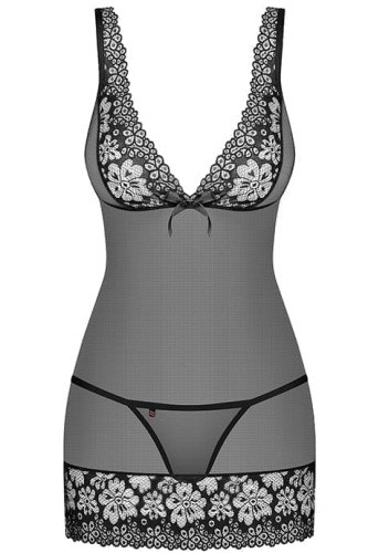 Комплект Obsessive 856-CHE-1 chemise (S/M)