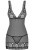 Комплект Obsessive 856-CHE-1 chemise (S/M)