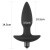 LoveToy Vibrating Anal Plug - Анальная пробка с вибрацией, 14.5х3.5 см (чёрный)