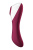 Satisfyer Dual Crush - Вакуумный клиторальный стимулятор двусторонний, 17.5х3.8 см (бордовый)