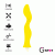 G-SPOT GAVYN - Вібратор для зони G, 17 см (жовтий)