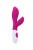 Toyfa A-Toys Lilu - Вибратор с клиторальным стимулятором, 19х3.5 см