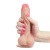 Sliding Skin Dong 7 '' - Фаллоимитатор, 15,5 см (телесный)