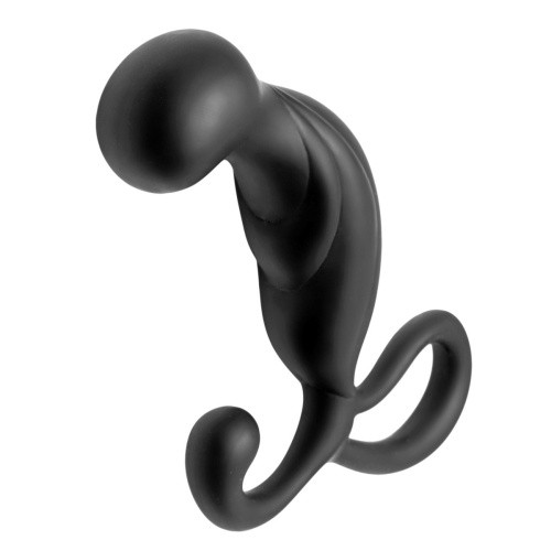 Prostatic Play Pathfinder Silicone Plug - Стимулятор простаты, 12,7 см (черный) - sex-shop.ua