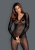 Obsessive N120 - Комбінезон-сітка, S-L (чорний) - купити в Україні | Секс шоп SEX-SHOP.ua