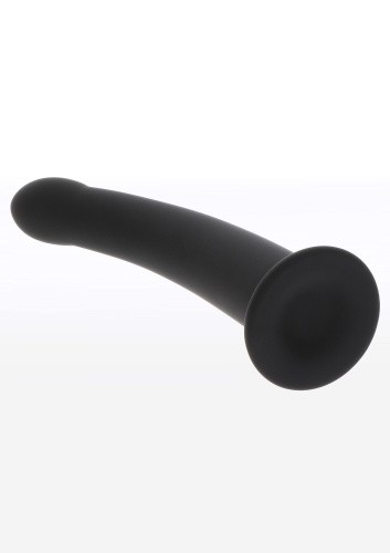Taboom Strap-On Dong Medium - Насадка для страпону, 14х3,3 см (чорний)