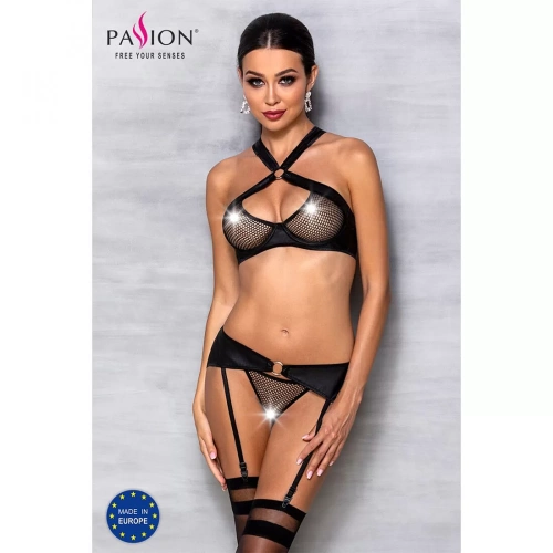 Passion - Amanda Set black - Сетчатый набор, S/M