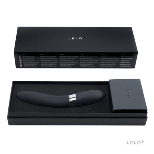 Lelo Elise 2 - Вибратор для точки G, 22х4.2 см (черный) - sex-shop.ua