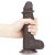 LoveToy Sliding-Skin Dildo Coffee 7 - Фалоімітатор, 17.5х3.5 см - купити в Україні | Секс шоп SEX-SHOP.ua