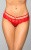 SoftLine Tongs 2475 - Женские стринги, M/L (красный)