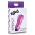 BANG! 10X Vibrating Metallic Bullet - Перезаряжаемая вибропуля, 7,6 см (фиолетовый) - sex-shop.ua