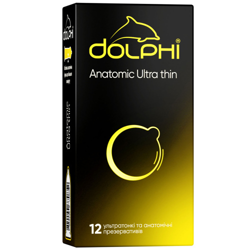 Dolphi Anatomic ultra thin №12, 12 шт - sex-shop.ua