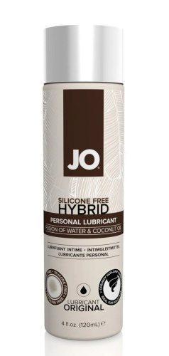 System JO Silicone Free Hybrid Original - крем-смазка с кокосовым маслом, 120 мл.