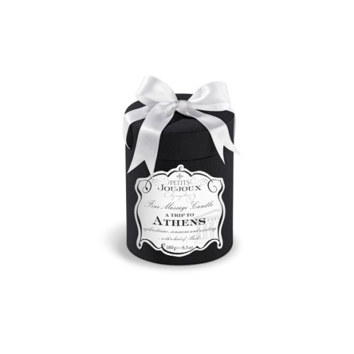 Petits Joujoux Athens - Массажная свеча с ароматом мускуса и пачули, 180 мл - sex-shop.ua