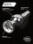 Пикантные Штучки - Серебристая анальная пробка с кристаллом, 12Х4 см (прозрачный) - sex-shop.ua