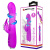 Pretty Love Molly Vibrator Purple - Вибратор с функцией памяти, 20.5х3.3 см (фиолетовый) - sex-shop.ua