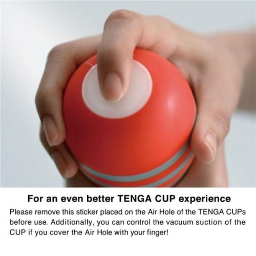 Tenga Original Vacuum Cup Extra Cool-мастурбатор з ефектом холоду, 15. 5х6. 9 см (білий) - купити в Україні | Секс шоп SEX-SHOP.ua