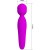 LyBaile Pretty Love Curtis Massager Purple - Вибратор-микрофон с клиторальным отростком, 23.1х4.8 см (фиолетовый)