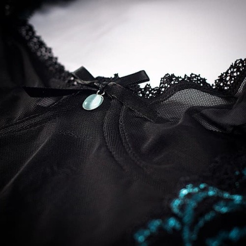 Сексуальный комплект Obsessive Amanta chemise (S/M)