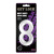 GK Power Duo Cock 8 Ball Ring - Двойное эрекционное кольцо (прозрачный) - sex-shop.ua