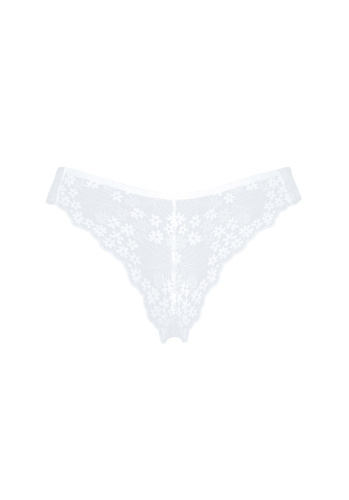 Obsessive Heavenlly panties - кружевные эротические трусики, XS/S (белый)