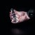 Mister B Dark Crystal Elie - Анальная пробка, 13х2-4.5см (прозрачный) - sex-shop.ua