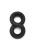 Bangers Soft Silicone Jock C-Ring - Ерекцiйне кiльце, 7 см (чорний)