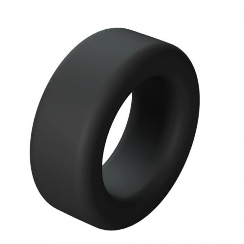 Love To Love Cool Ring Black Onyx - эрекционное кольцо, 3 см. (чёрный)