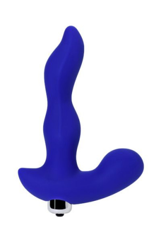 Toyfa ToDo Stroman - Силіконовий масажер простати, 14.5х2.7 см (синій)