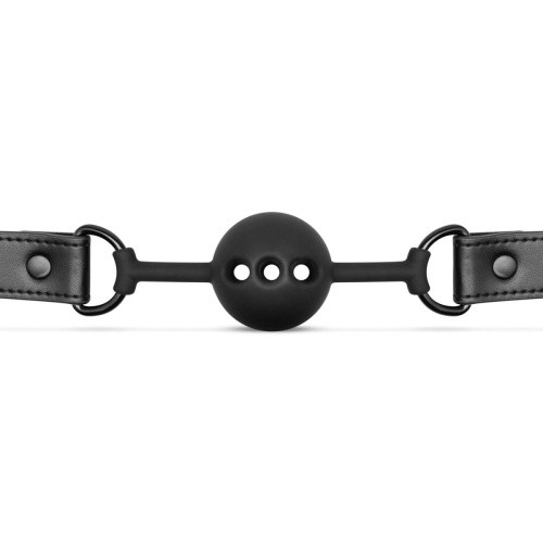 Bedroom Fantasies Ball Gag Breathable Silicone - Кляп, 4,1 см (чорний)