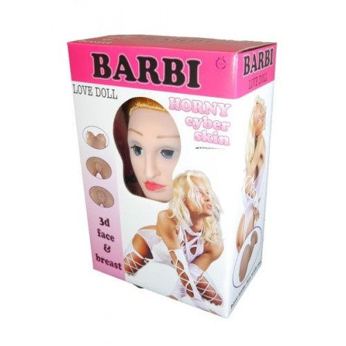 Boss Barbi 3D - Надувна лялька для сексу з вібрацією
