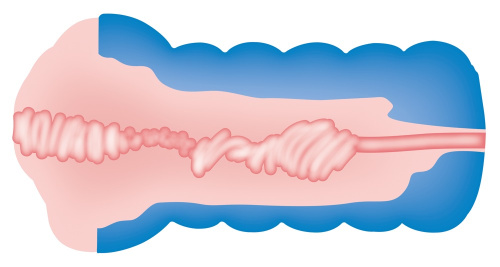 Orion Nature Skin Soft Vagina - Мастурбатор вагіна, 15х8 см