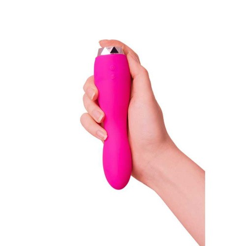 Тoyfa L'Eroinа Dana - Силиконовый вибратор для точки G, 15.5х3.2 см (розовый)