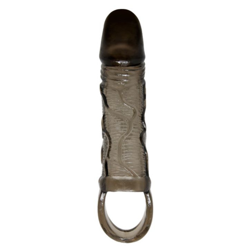 LyBaile Men Extension Penis Sleeve - Насадка на пенис, 11,5 см (черный) - sex-shop.ua