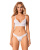 Obsessive Heavenlly 2-pcs set - комплект эротического белья: бюстгальтер и стринги, XS/S (белый)