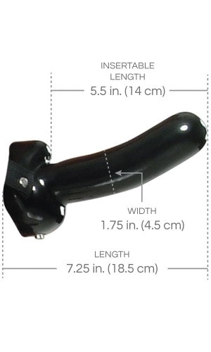 Fetish Fantasy Cumfy Hollow Strap On # 1 - Полый страпон, 14х4,5 см
