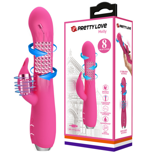 Pretty Love Molly Vibrator Pink -  Вибратор с функцией памяти, 20.5х3.3 см (розовый)