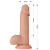 Beautiful Encounter Dildo Flesh - Фаллоимитатор на присоске, 14х4.4 см (телесный)