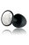 Dorcel Geisha Plug Diamond M анальная пробка со смещенным центром тяжести и кристаллом, 8х3.2 см (белый) - sex-shop.ua